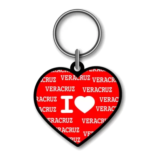 Llavero coraz&oacute;n Veracruz